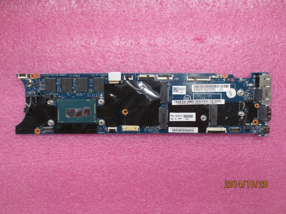 for Lenovo X1 Carbon 2nd Gen Motherboard i7-4600 8GB 12298-2 00UP983 New Version