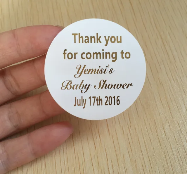 30 Pcs 5 Cm Wedding Personalized Souvenirs Stickers Thank You For 30 Pcs 5 Cm Wedding Personalized Souvenirs Stickers Thank You For Coming Name And Date Gifts