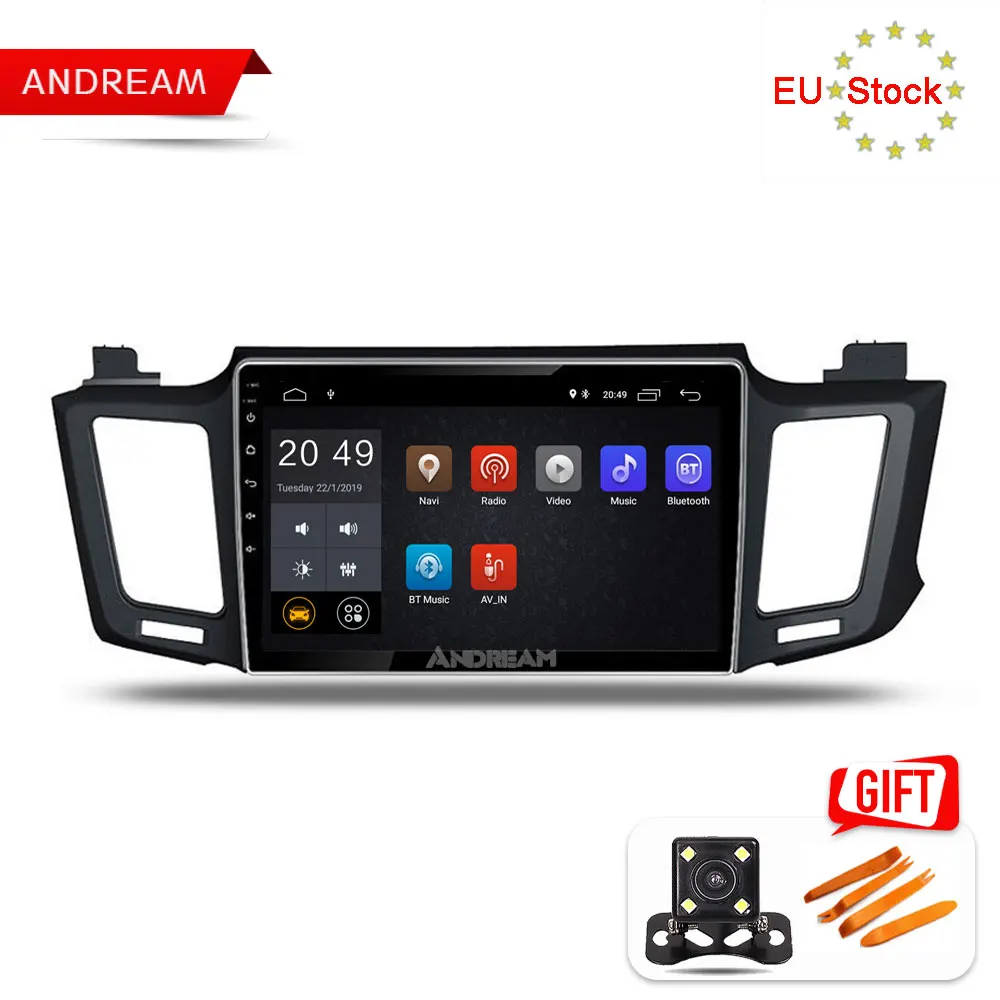 Top Andream 10.1" Screen Android8.1 Quad-core GPS Navigation Head Unit For TOYOTA RAV4 2013 2014 2015 2016 2017 2018 Radio Bluetooth 0 Top Andream 10.1" Screen Android8.1 Quad-core GPS Navigation Head Unit For TOYOTA RAV4 2013 2014 2015 2016 2017 2018 Radio Bluetooth 0