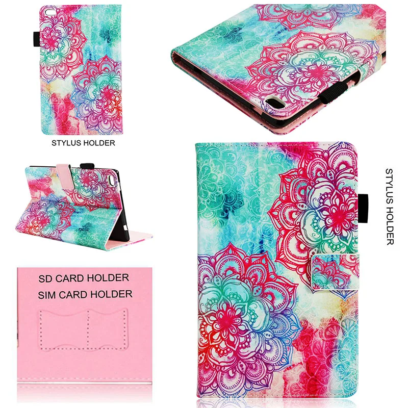 Case For Lenovo Tab4 Tab 4 8.0 inch,PU Leather Cover For Lenovo Tab4 Tab 4 8 TB-8504x TB-8504F TB-8504N TB-8504 tablet Case Flip Cover (5)