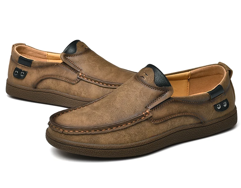 LettBao/2018 Новые Мужские модельные туфли, мягкая удобная обувь для вождения, обувь из искусственной кожи, мужская обувь, Zapatos De Hombre, мужская