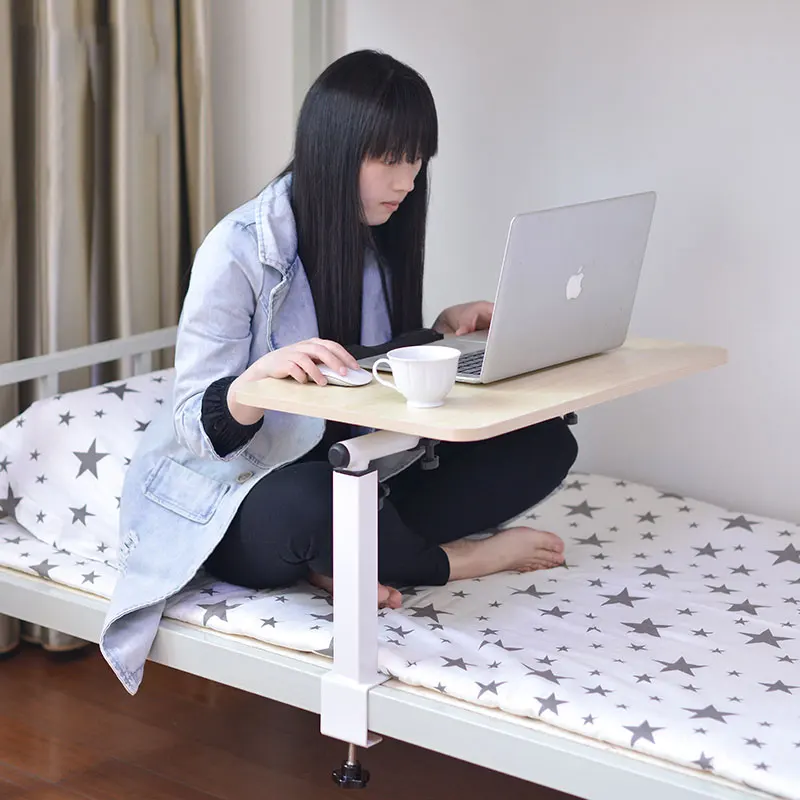 Wo Yimu языковой стол для ноутбука кровать со складным общежитием ленивый стол маленький стол Спальня Кабинет стол