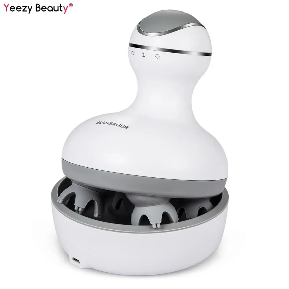 

Electric Head Massager Smart Waterproof Body Scalp Massage Machine for Head Relax Care Hair Growth Wireless Head Scalp Maassager