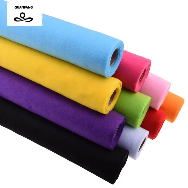 Non Woven New Felt Fabric 2mm Thickness Polyester Soft Felt Of Home