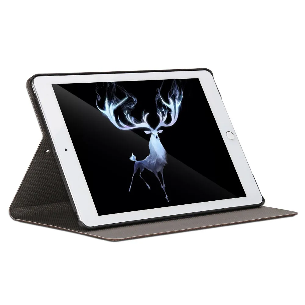 Deer Pattern PU leather Smart case for iPad Mini 1 2 3 cover (6)