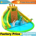 Best Price as low as $837.90 YARD High Quality Backyard Inflatable Pool Water Slide Water Slide with Pool