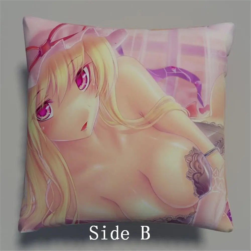 Touhou Project Юкари Якумо Аниме Манга двухсторонняя подушка чехол для подушки Otaku