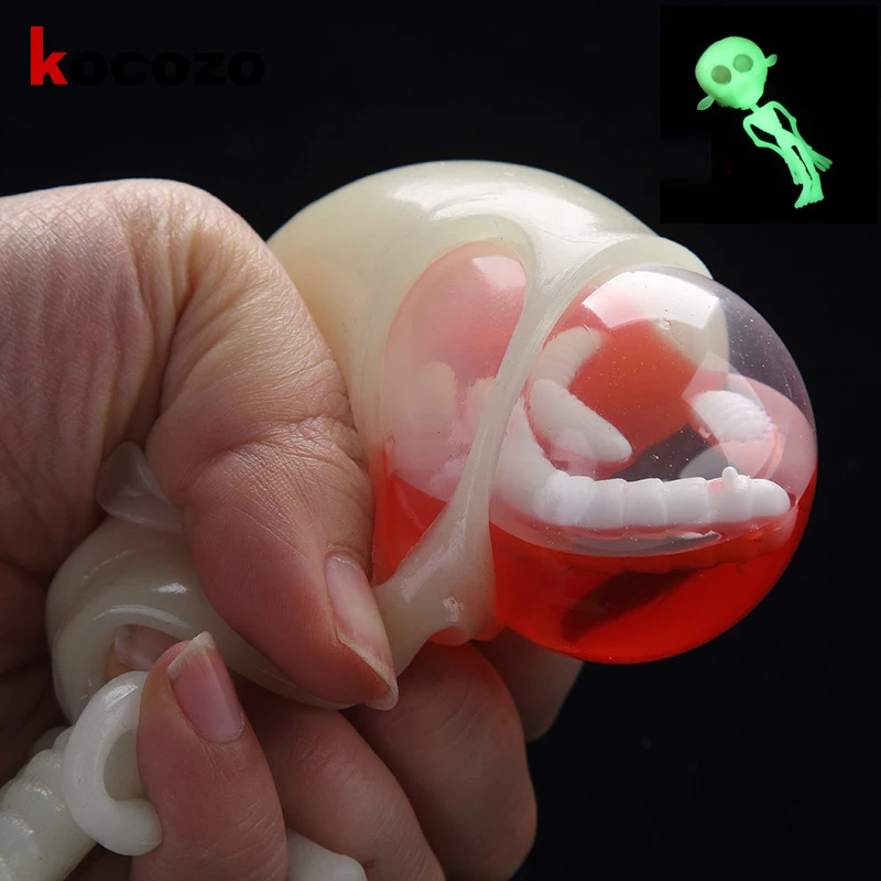 2018 Забавный Squishy Игрушка Гаджет мягкий при нажатии игрушка световой чужеродных