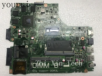 

yourui For Dell Insriron 3437 5437 Laptop Motherboard D0E40-HSW GDDR5 12307-2 DDR3 With i7 CPU Motherboard 100% Fully Tested