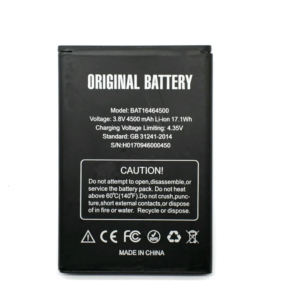 

2019 Newest 4500mAh BAT16464500 Battery for DOOGEE T5 lite Phone Replacement Batteries Bateria