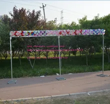 NEW UPGRADE 3m*6m Durable Adjustable square tube pipe frame for drape/stainless pipe stand for backdrop/backdrop stand