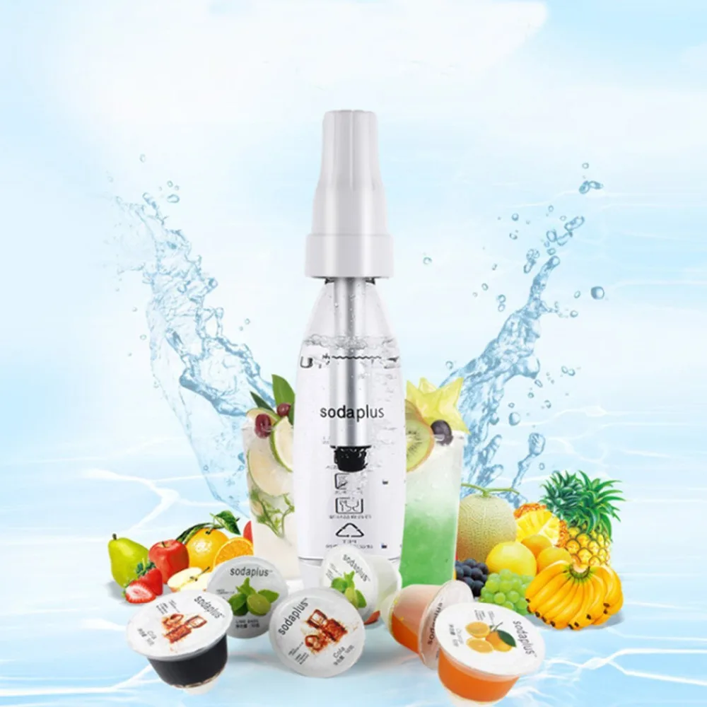 

Smartlife 1000ML Portable Sparkling Water Maker Handle Bubble Soda Machine Soda Cream Bottle Dispenser for DIY Drinks