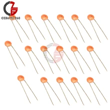 100 шт. 50 в керамический конденсатор DIP 22pF+ 10 по Цельсию до+ 85 по Цельсию+/-20% 2.5x Номинальное напряжение CF