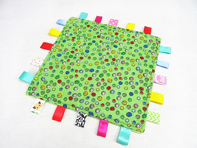 personalized taggie blanket