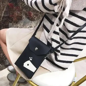 

Cartoon Women Shoulder Bag Small Crossbody Messenger Handbags Girls kids Lovely mini Mobile Phone Bag Purse bolsos mujer