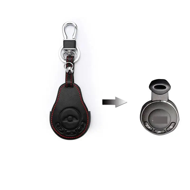 

Key Case For Car Genuine Leather Car Key Cover For Bmw Mini Cooper Countryman Key Case Accessories