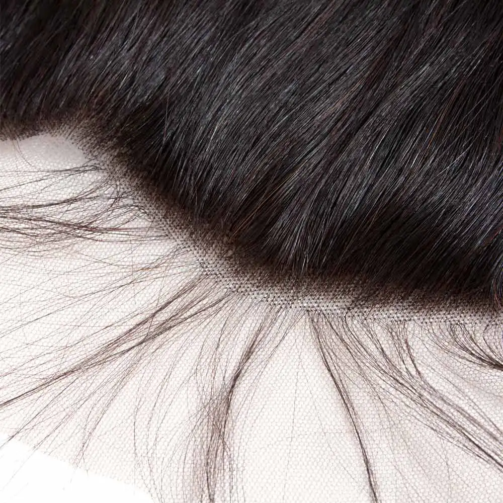 Uneed Волосы Бразильские свободные глубокие волнистые пучки с фронтальным закрытием Remy человеческие волосы плетение 3 или 4 пучка с фронтальным закрытием