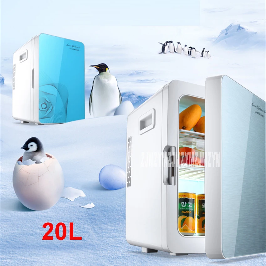 

20L Mini Fridge Refrigerator Car Home A Dual Use Compact Car Fridge F-L18SA Portable Freezer 12/220 V Temperature Variations