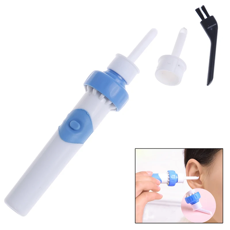 Безопасный сильный вибровсасывающий удобный ушной воск очиститель электрический беспроводной вакуумный очиститель для уха инструмент для чистки ушей