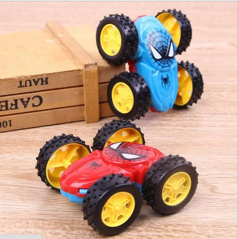 

2019 NEW HOT Cool Double-sided Dump Truck Inertial Car 360 Rotation Resistance to fall off Children Fashion Birthday Gifts Toy