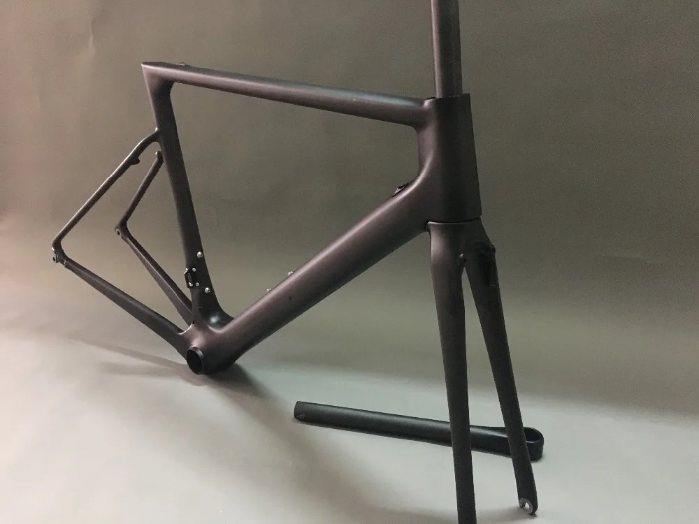 Sale fasterway hot design customs painting high end carbon road bike frame:carbon Frame+Seatpost+Fork+Clamp+Headset,ems free shipping 3
