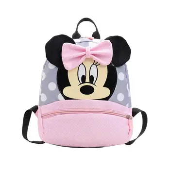 

New Cute Kids bag Kindergarten Children Cartoon Mickey School Bags Minnie Backpack Schoolbags Satchel