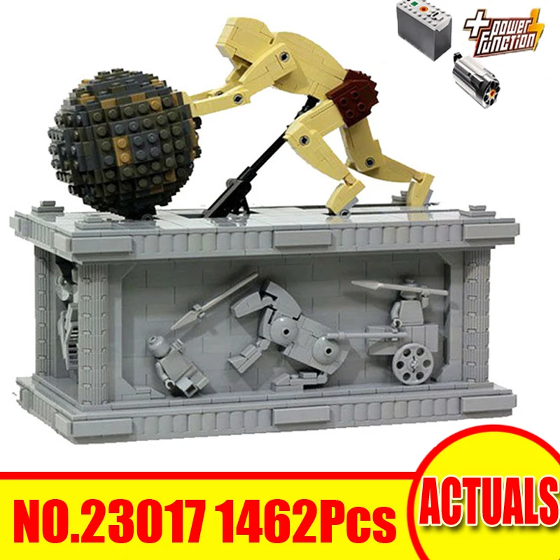 

1462Pcs 23017 Lepin Technic Figures Sisyphus Kinetic Sculpture Model Kits Building Blocks Bricks Set Toys For Children Gift 4240
