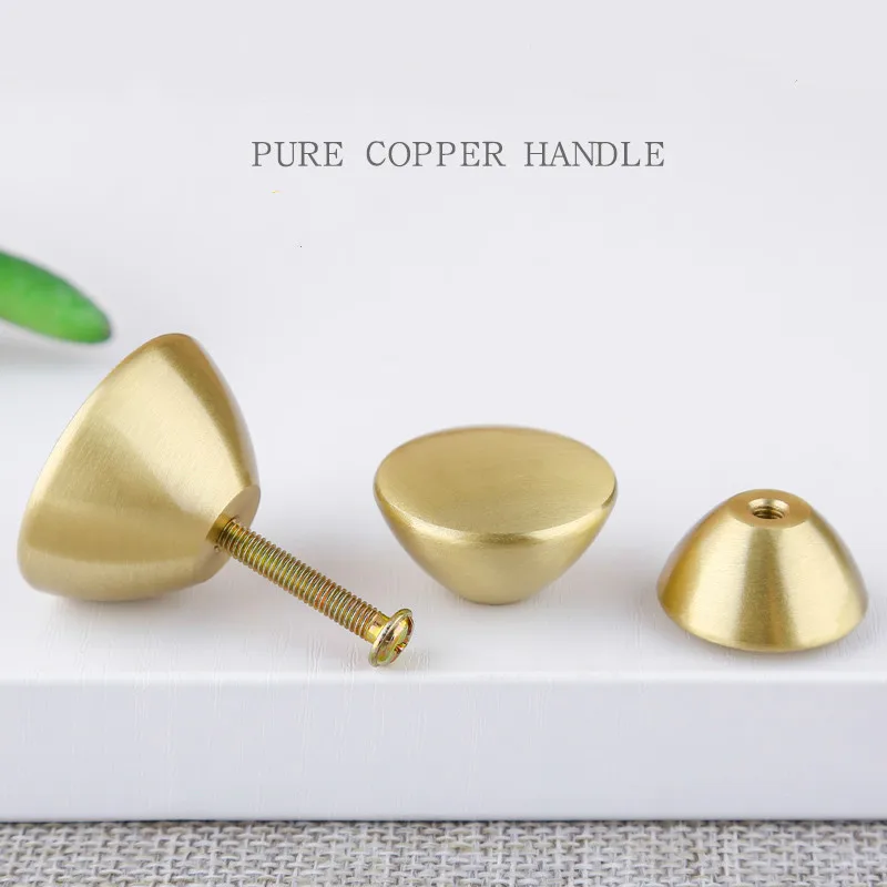 European style wardrobe door handle Nordic Gold brass modern window drawer pulls kno knobs | Обустройство дома