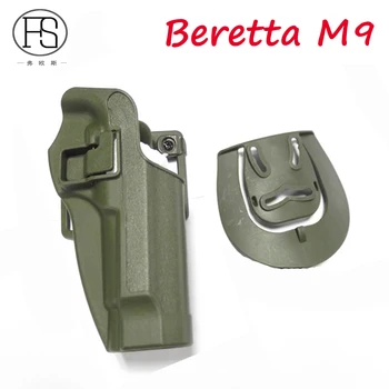 

Military Gun Carry Hunting Gun Belt Holster Tactical Beretta M9 92 96 92FS Pistol Right Hand Waist Holster