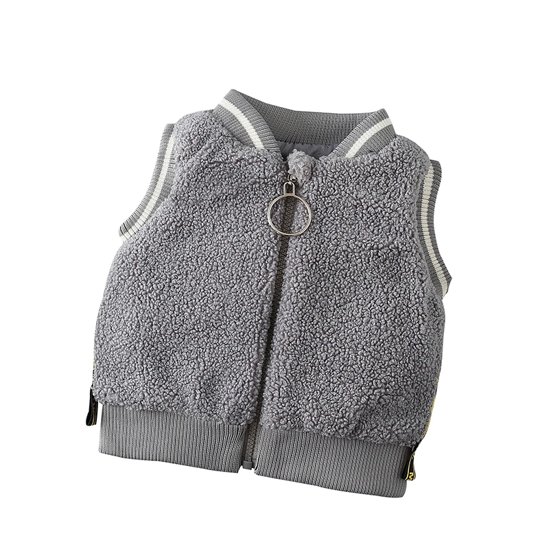 

baby boy clothing autumn winter casual Solid cartoon kid children boy clothing jacket outerwear coat baby boy vest 0-4 year