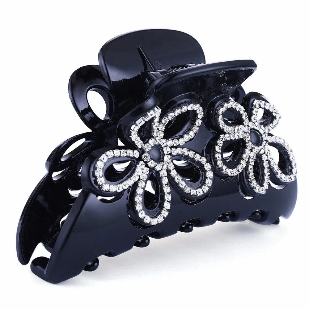Hair Claw Clips For Women Simple Flowers Hairpins Decoration
