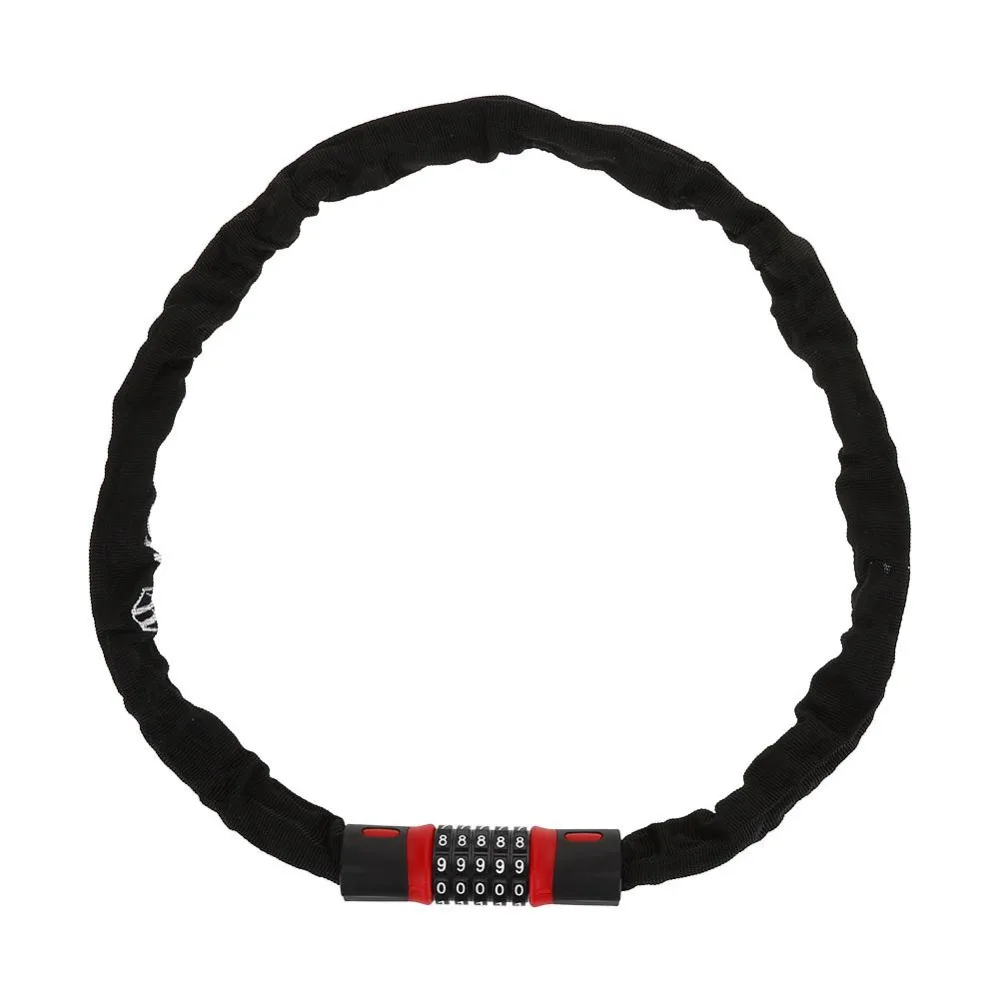 WHEEL UP New Bike Steel Chain 5 Digit Password Locks Bike Bicycle