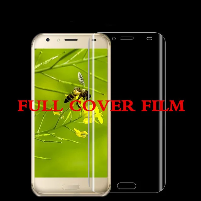 

ShuiCaoRen Full Cover TPU Soft Glass Film For Doogee BL5000 High Quality Safety 9H Nano Screen Protector Film For Doogee BL5000