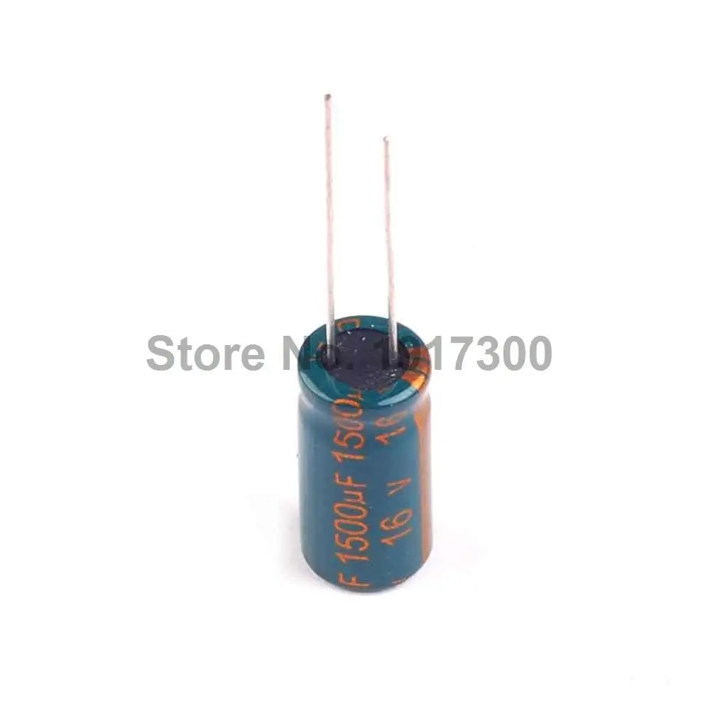 10 ШТ. 1500 МКФ 16 В Электролитический Конденсатор РАЗМЕР 10X20 ММ|capacitor electrolytic|capacitor 1500uf