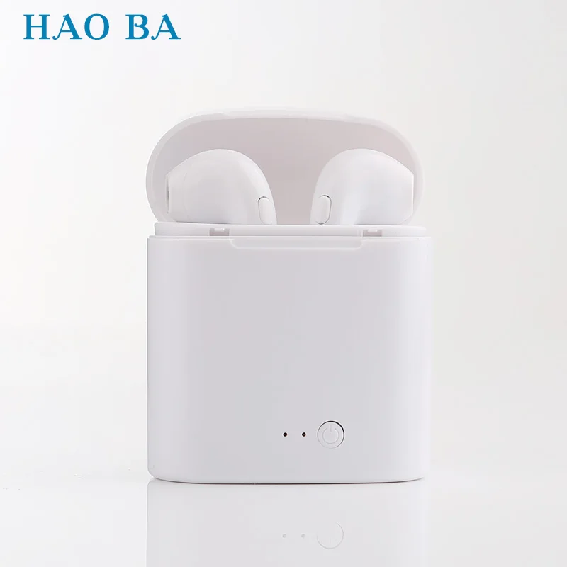

Hot HBQ i7 TWS V4.2 Mini Bluetooth Headset Stereo Wireless Twins Headset Sports for Iphone 7 plus 7 6 s 6 plus 8 8P X Galaxy