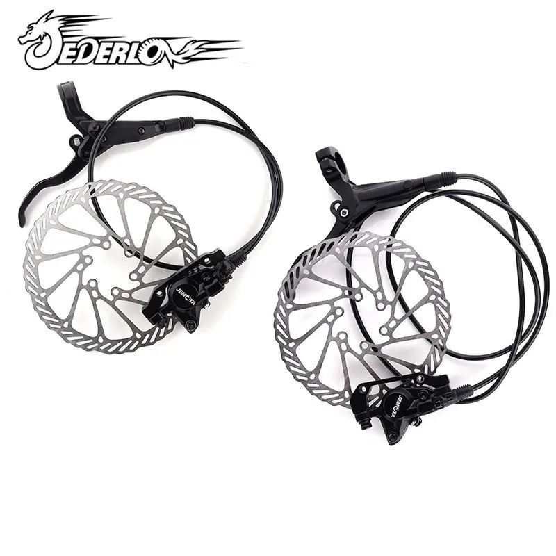 

2018 MTB Mountain bike Hydraulic disk Brake Set Front & Rear brake handle brake Aluminum Alloy bicycle brake