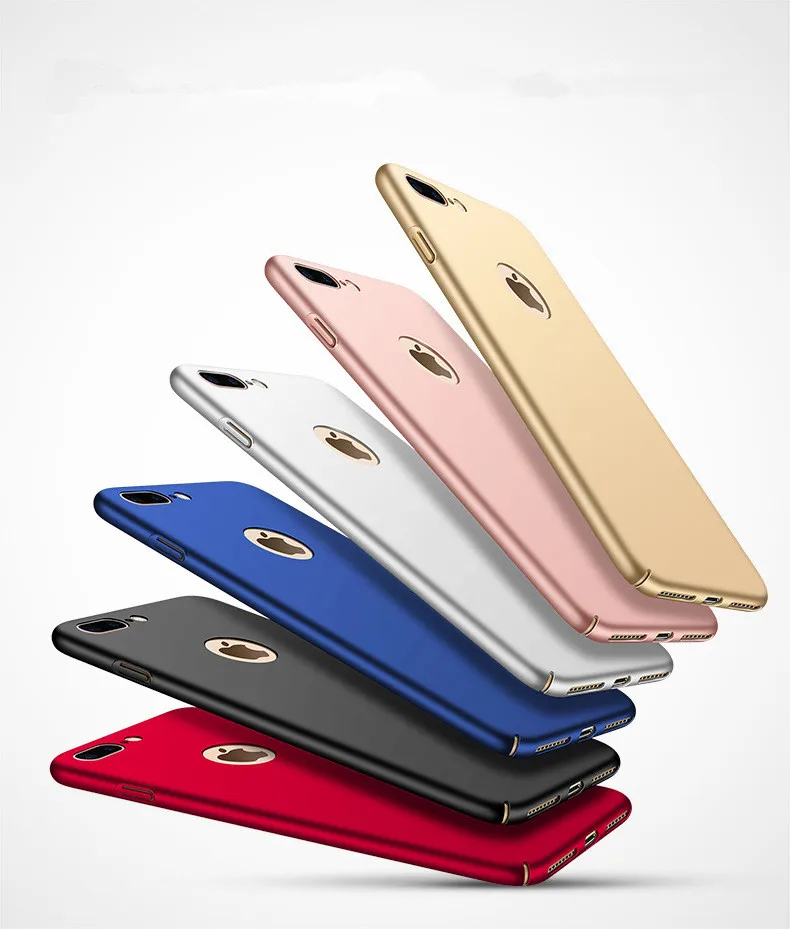 KASEFU 360 Degree Full Body Hard Cover Case For iPhone 7 8 Hybrid Shockproof 6 6S Plus 5S SE Fashion |