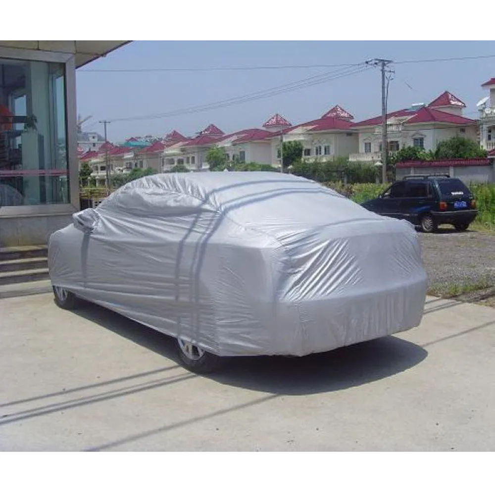 

Waterproof Car Covers Outdoor Sun Protection Cover Sunscreen Heat Protection Dustproof Anti-UV Scratch-Resistant Sedan