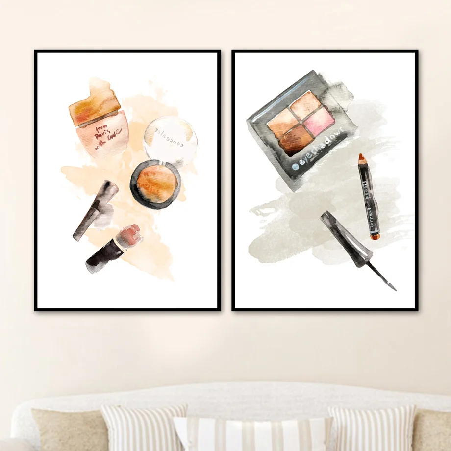 Paris-Brand-Makeup-Lipstick-Perfume-Nordic-Posters-And-Prints-Wall-Art-Canvas-Painting-Decoration-Pictures-For (1)