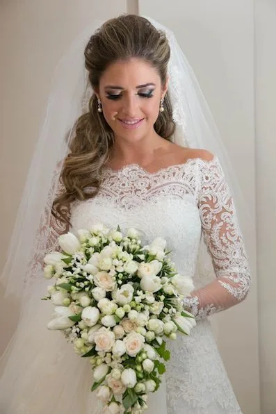 Gratis Verzending Vestido De Novia boothals Elegante A-lijn Lace Applique Lange Mouwen bruidsjurk 2018 moeder van de bruid jurken Gratis Verzending Vestido De Novia boothals Elegante A-lijn Lace Applique Lange Mouwen bruidsjurk 2018 moeder van de bruid jurken