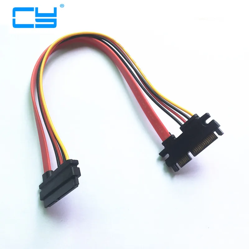 Кабель SATA штекер-гнездо 7 + 15 контактов Расширение 7P для передачи данных P 22
