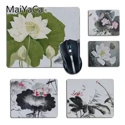 MaiYaCa Лотос китайской живописи комфорт небольшой Мышь коврик игровой коврик для мыши резиновый коврик для мыши Компьютерная игра tablet Мышь