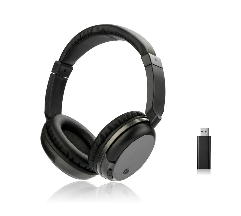 Перезаряжаемые многофункциональные 2 4G Беспроводные стереонаушники Hi Fi с