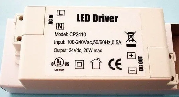 24 В/24 Вт LED постоянного напряжения источника питания