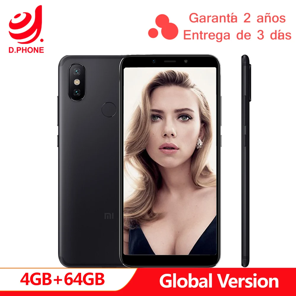 Global Version Xiaomi Mi A2 4GB RAM 64GB ROM Snapdragon 660 Octa Core 5.99