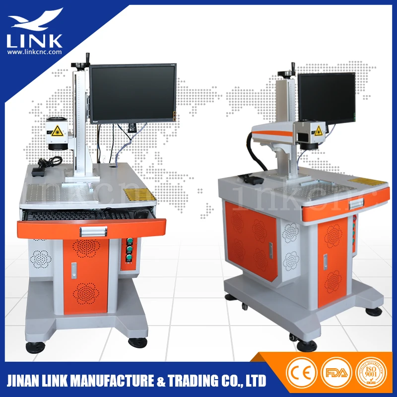 Germany IPG Raycus 20W 30W Fiber Color Laser Marking Machine On