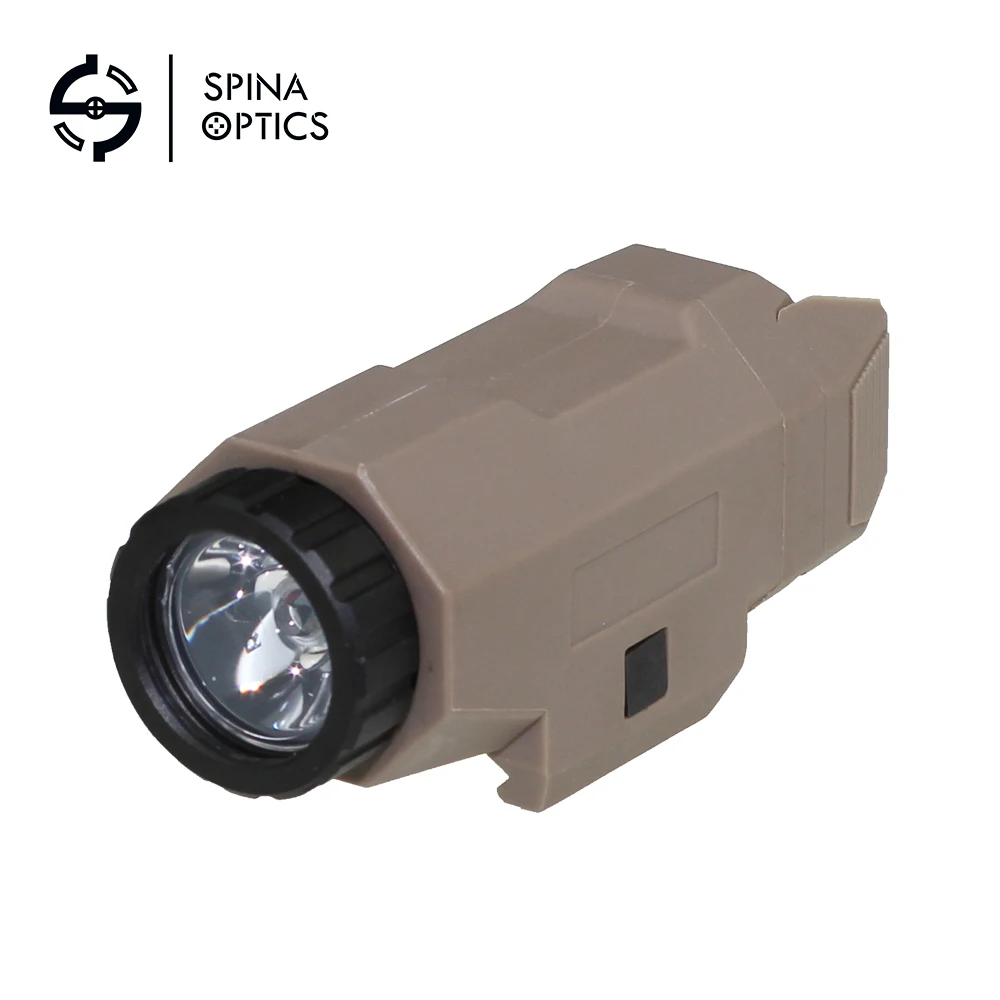 

SPINA OPTICS APL Tactical Weapon Pistol Light Constant Momentary Strobe Flashlight LED White Light For Hunting shooting