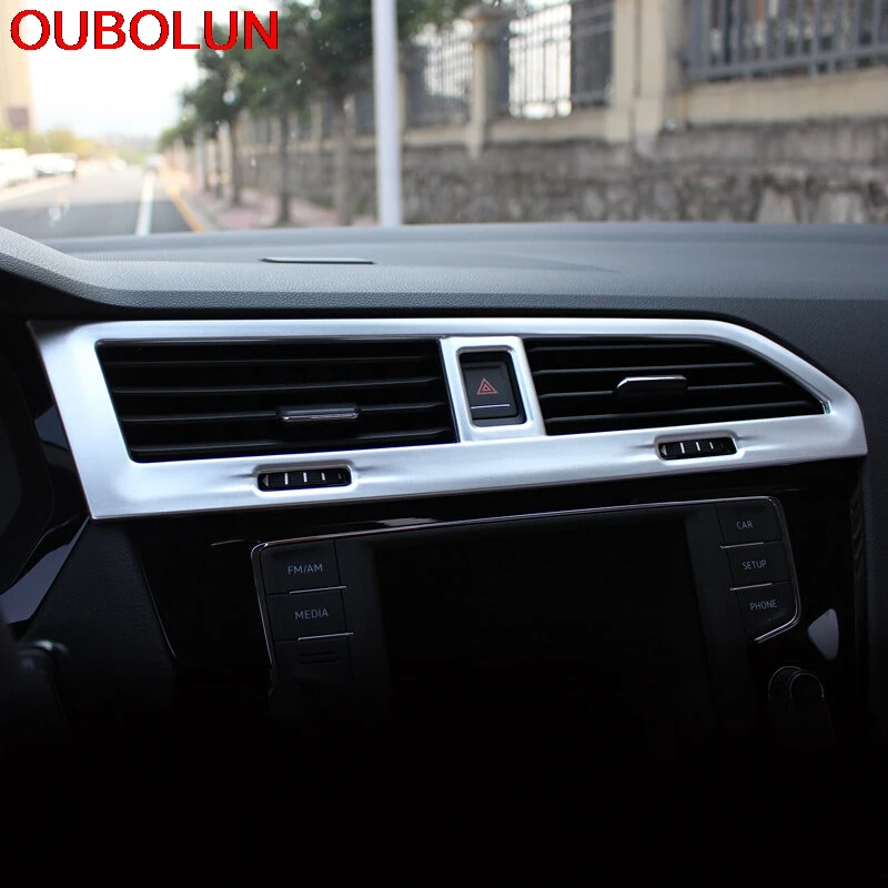Для Volkswagen VW Tiguan второе поколение 2017 2018 для внутреннего приборной панели с левым
