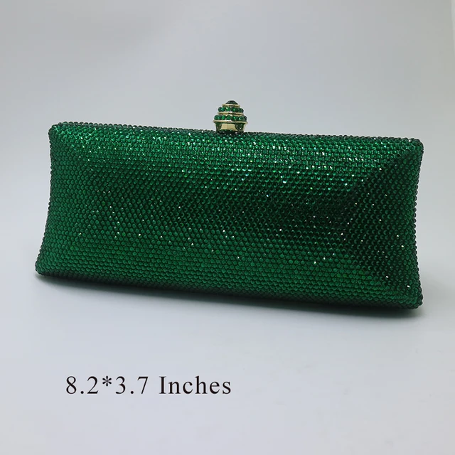Buy Green Suedette Envelope Clutch Bag Online - Accessorize India