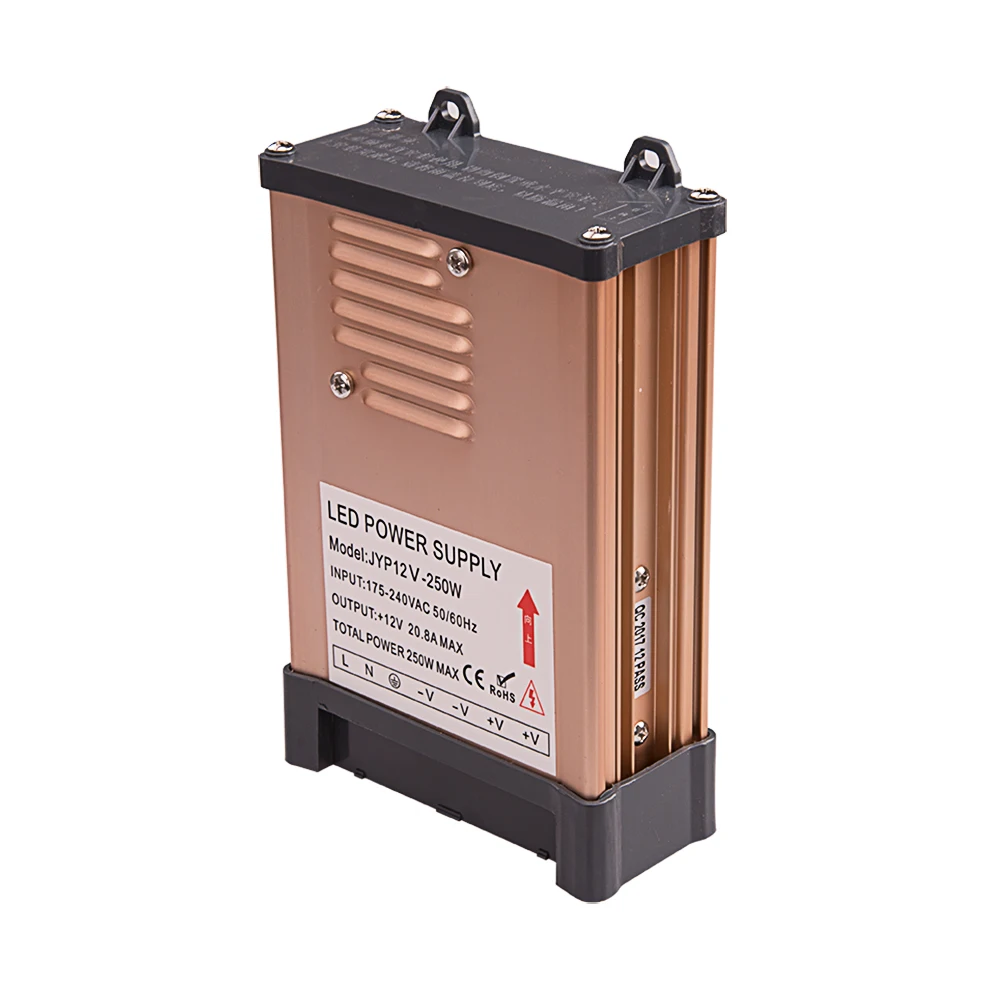 

power supply 12V led driver 220v to 12v transformer 220 12 volt power supply rain proof
